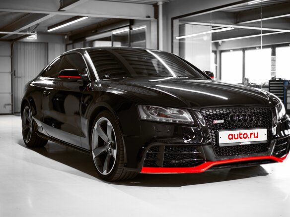 2010 Audi A5 I (8T), чёрный, 1300000 рублей - вид 4