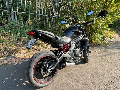 2015 Kawasaki ER-6N, чёрный, 470000 рублей, вид 3