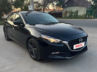 2017 Mazda 3 III (BM) Рестайлинг, чёрный, 1490000 рублей, вид 3