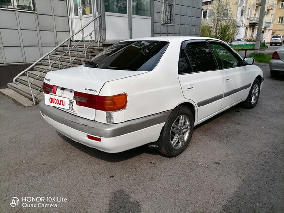1999 Toyota Corona Premio X (T210), белый, 380000 рублей - вид 6