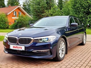 2018 BMW 5 серии 520d VII (G30/G31/G38), синий, 3500000 рублей, вид 3