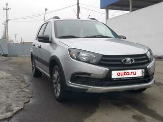 2022 Lada (ВАЗ) Granta Cross I Рестайлинг, серебристый, 1050000 рублей, вид 4