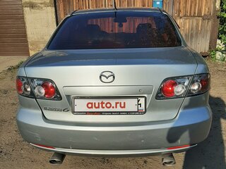 2007 Mazda 6 I (GG) Рестайлинг, серый, 650000 рублей, вид 4