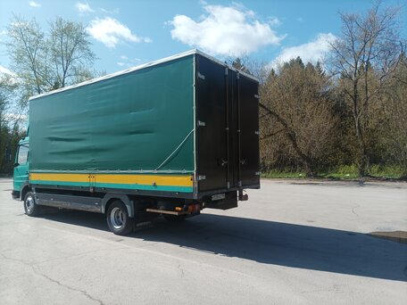 2002 Mercedes-Benz Atego, зелёный, 1000000 рублей, вид 2