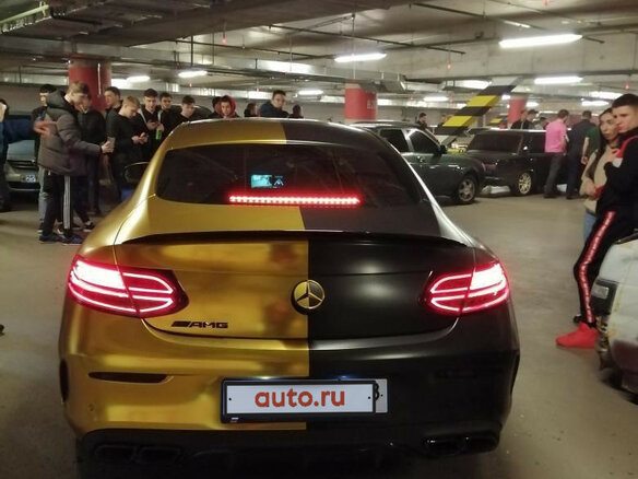 2016 Mercedes-Benz C-Класс AMG 43 AMG IV (W205), чёрный - вид 2