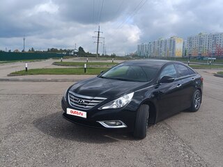 2012 Hyundai Sonata VI (YF), чёрный, 1000000 рублей, вид 1