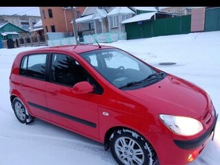2005 Hyundai Getz I Рестайлинг, красный, 420000 рублей, вид 5