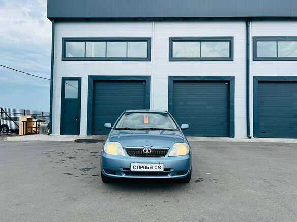 2003 Toyota Corolla IX (E120, E130), голубой, 609000 рублей - вид 9