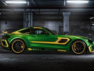 2017 Mercedes-Benz AMG GT R I Рестайлинг, зелёный, 22000000 рублей, вид 4