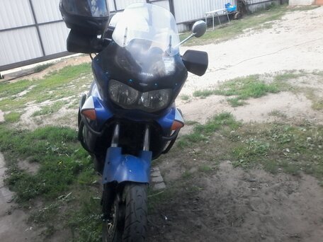 2001 Honda XL1000V Varadero, синий, 300000 рублей, вид 1