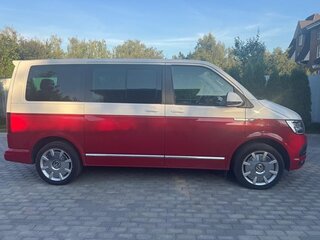 2017 Volkswagen Multivan T6, красный, 6999800 рублей, вид 4