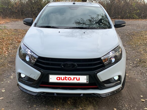 2019 Lada (ВАЗ) Vesta I, белый, 700000 рублей - вид 1