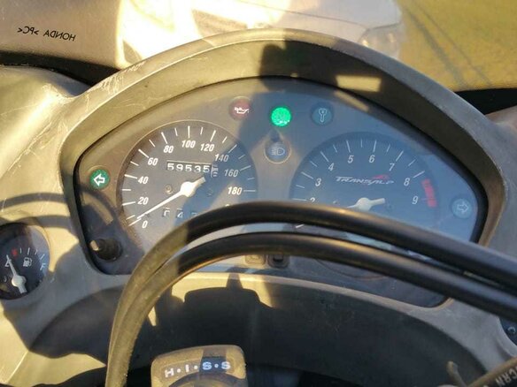 2004 Honda XL650V Transalp, серебристый - вид 14