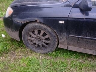 2004 Kia Cerato I, чёрный, 140000 рублей, вид 2