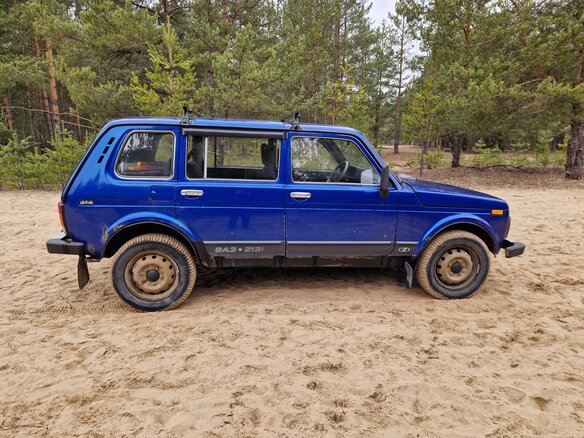 2006 Lada (ВАЗ) 2131 (4x4) I, синий, 330000 рублей - вид 6