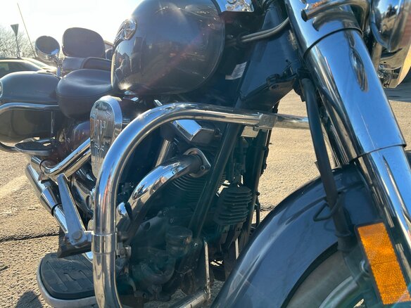 2008 Yamaha XV 1700 Road Star, серый, 850000 рублей - вид 12