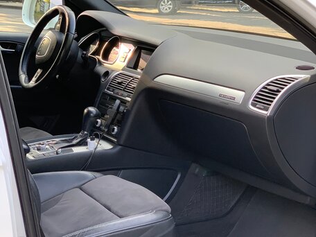 2010 Audi Q7 8-speed I (4L) Рестайлинг, белый, 1300000 рублей, вид 5