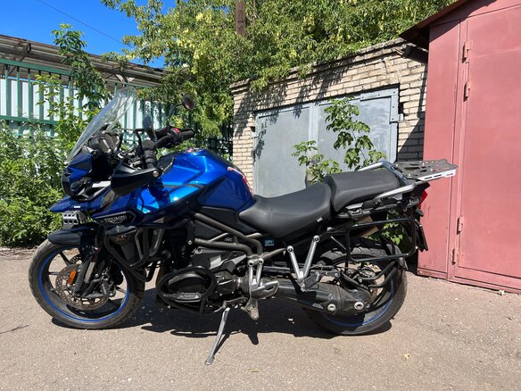 2016 Triumph Tiger 1200, синий, 850000 рублей - вид 8