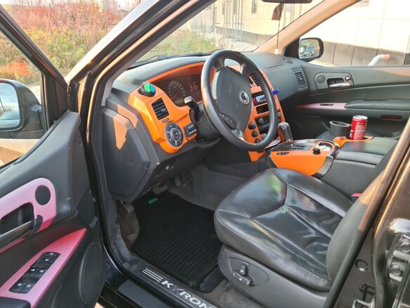 2007 SsangYong Kyron I, чёрный - вид 4