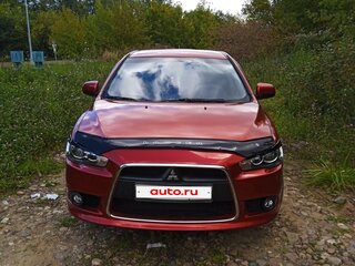 2011 Mitsubishi Lancer X Рестайлинг, красный, 1006999 рублей, вид 3