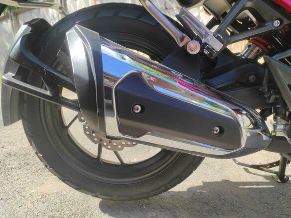2021 Honda CB 190X (Wuyang), красный, 365000 рублей - вид 12