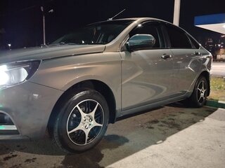 2016 Lada (ВАЗ) Vesta I, серый, 670000 рублей, вид 3