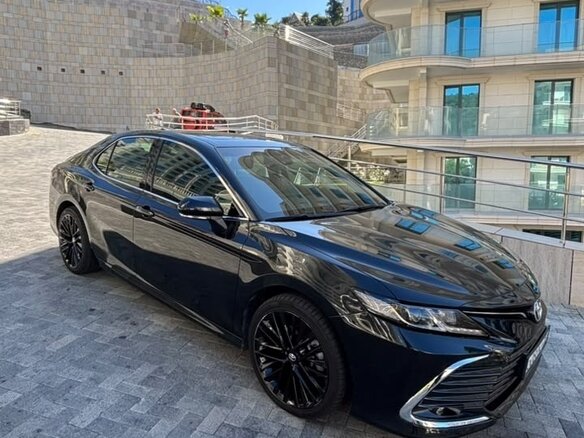 2023 Toyota Camry VIII (XV70) Рестайлинг, чёрный, 2950000 рублей