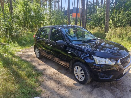 2015 Datsun mi-DO, чёрный, 525000 рублей, вид 3