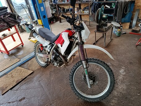 1992 Honda XL 250, белый, 160000 рублей, вид 2