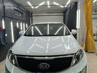 2014 Kia Sportage III Рестайлинг, белый, 1700000 рублей, вид 4