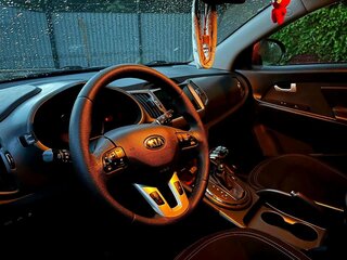2012 Kia Sportage III, оранжевый, 1200000 рублей, вид 4