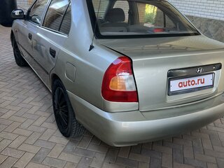 2004 Hyundai Accent ТагАЗ II, бежевый, 370000 рублей, вид 1