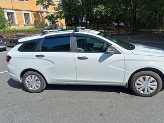 2024 Lada (ВАЗ) Vesta SW I Рестайлинг (NG), белый, 1050000 рублей, вид 3