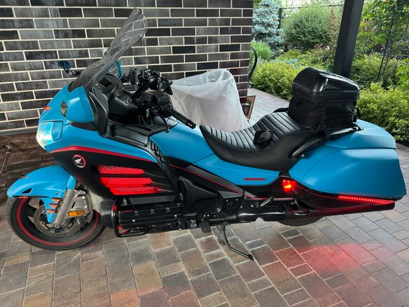 2013 Honda GL 1800 Gold Wing, голубой, 1700000 рублей - вид 8