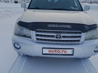 2002 Toyota Highlander I (XU20), серебристый, 1450000 рублей, вид 1