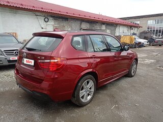 2011 BMW X3 35i xDrive II (F25), красный, 1470000 рублей, вид 3