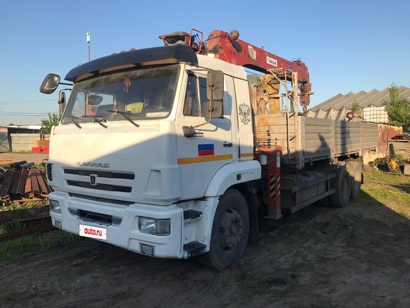 2013 КамАЗ 65117, белый, 4450000 рублей