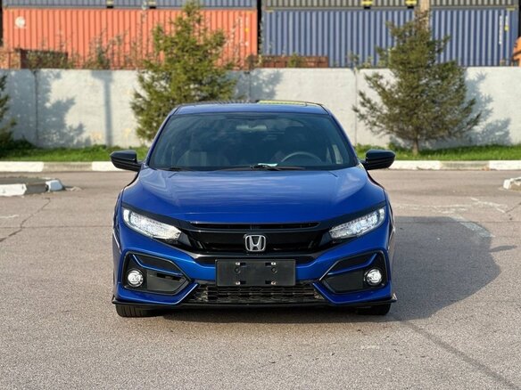 2020 Honda Civic X Рестайлинг, синий, 2150000 рублей - вид 1