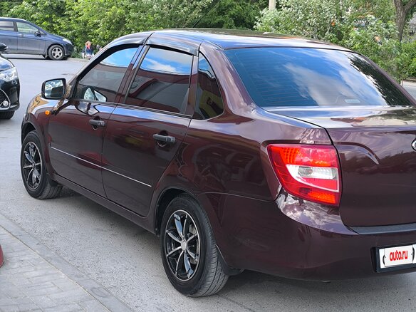 2012 Lada (ВАЗ) Granta I, пурпурный, 450000 рублей - вид 3