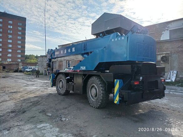 1992 Kobelco Колесные, синий - вид 23