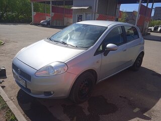 2007 Fiat Punto III Grande Punto, серебристый, 385000 рублей, вид 1