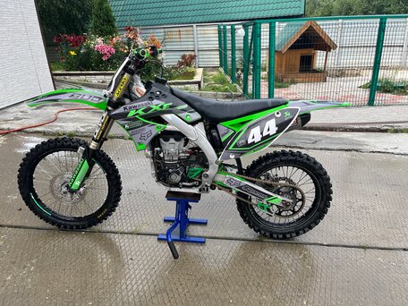 2013 Kawasaki KX 450, зелёный, 350000 рублей, вид 1