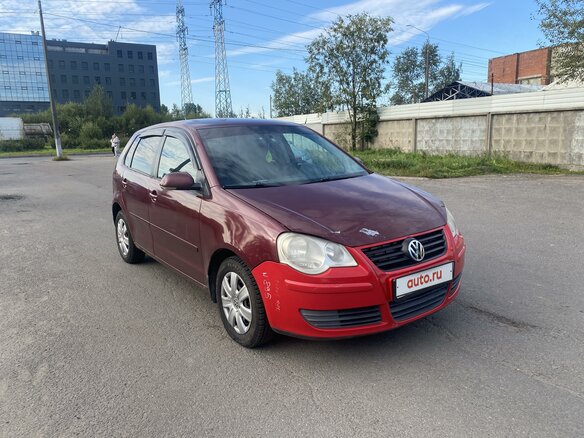 2006 Volkswagen Polo IV Рестайлинг, красный, 430000 рублей