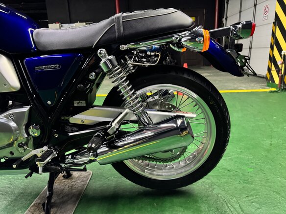 2021 Honda CB 1100, синий, 1450000 рублей - вид 11