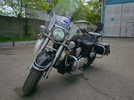2012 Kawasaki VN900 Vulcan, чёрный, 800000 рублей, вид 2