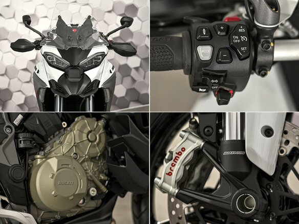 2025 Ducati Multistrada V4, белый, 2829000 рублей - вид 9