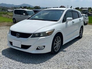 2014 Honda Stream II Рестайлинг, белый, 985000 рублей, вид 3