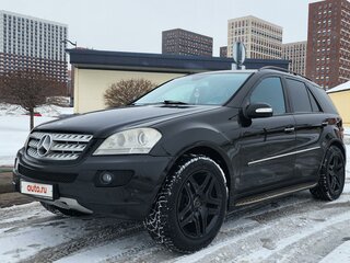 2007 Mercedes-Benz M-Класс 280 II (W164), чёрный, 1550000 рублей, вид 3
