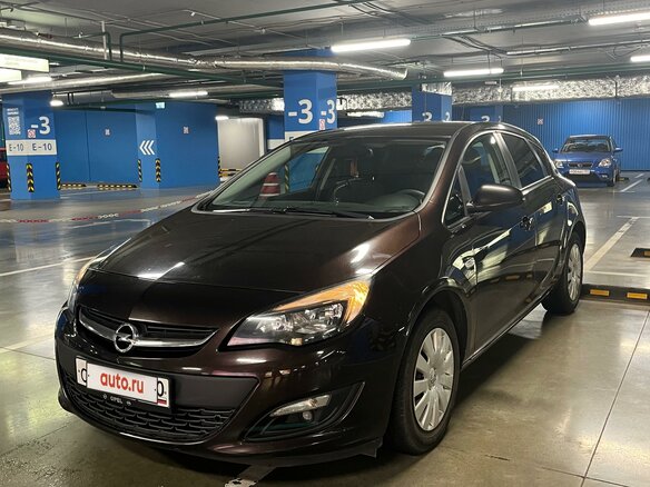 2014 Opel Astra J Рестайлинг, коричневый, 1300000 рублей