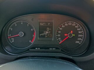 2016 Volkswagen Polo V Рестайлинг, синий, 1199000 рублей, вид 4